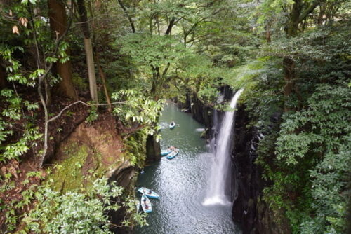 高千穂峡の滝